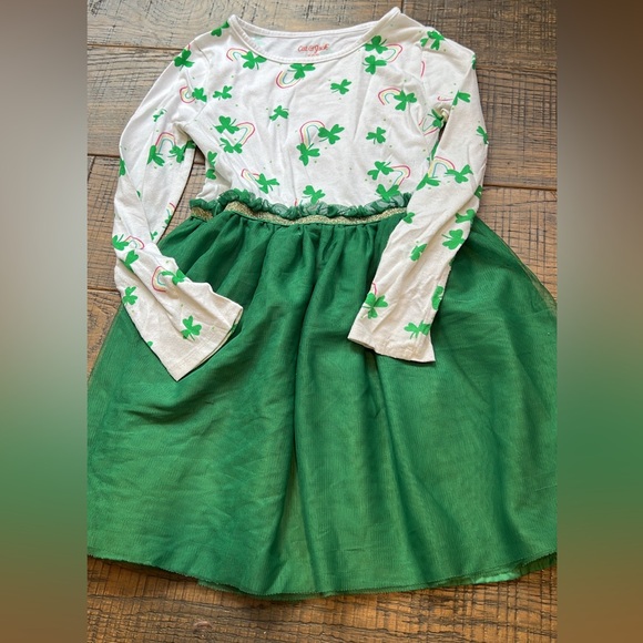 Cat & Jack Other - Cat and Jack Shamrock dress 7/8